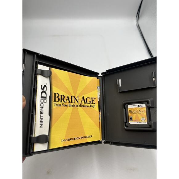 Brain Age Nintendo DS - Complete CIB - Picture 5 of 5